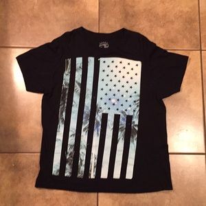 USA Palm Tree Flag T-shirt